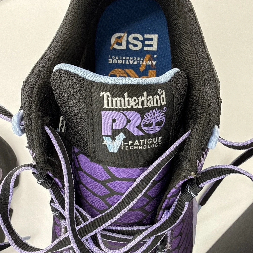 Timberland PRO Powertrain Sport SD35 Alloy Safety Toe Work Shoes Women's 7.5